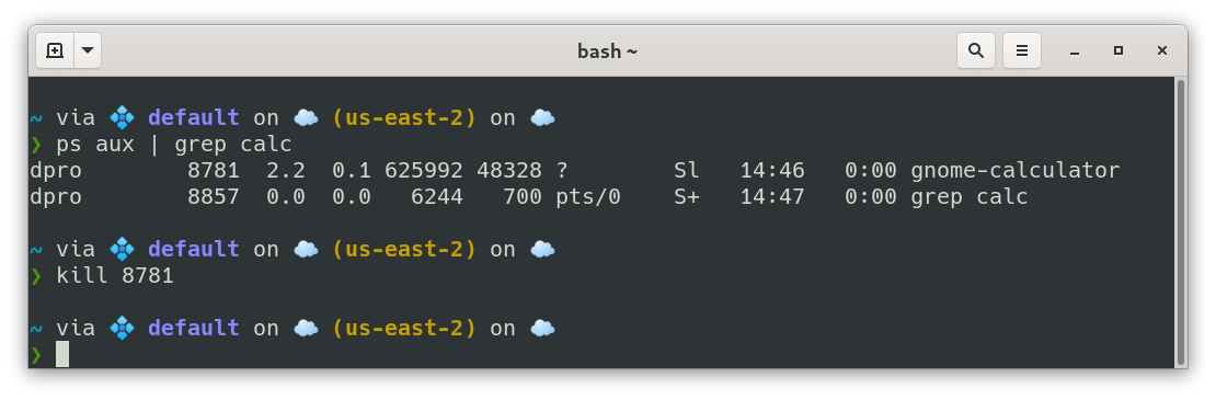 Analysis with top in Linux